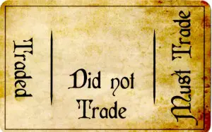The trade tracker helps you count down to must trade