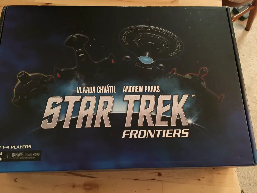 Star Trek Frontiers game box