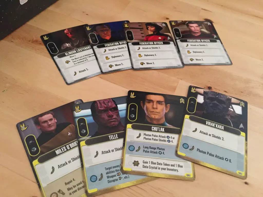 Star Trek Frontiers cards