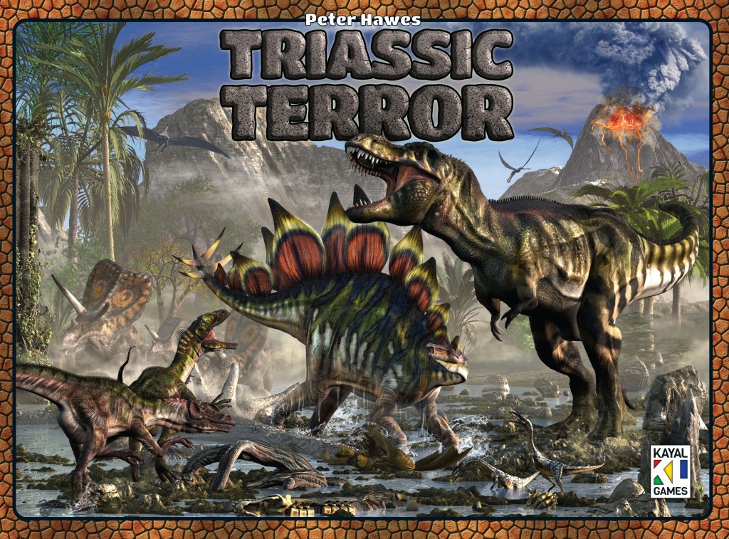 Triassic Terror board game box